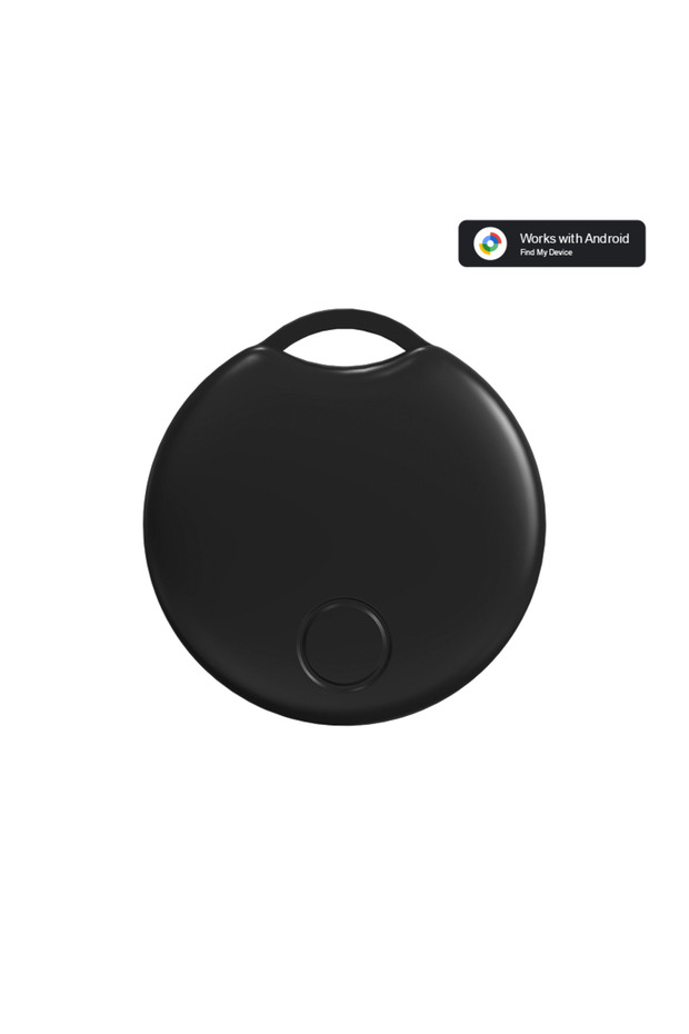 black For Google Smart Tracker GPS Work With Android Find My Device Locator Keys Pets Cars Bags Find - 1