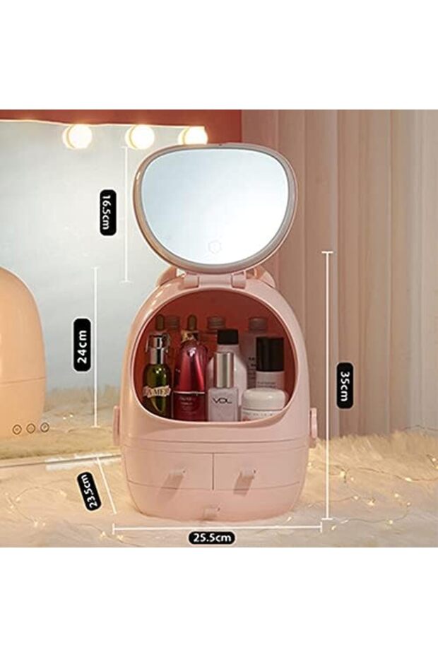 صندوق تخزين مقاوم للغبار مع درج - 5