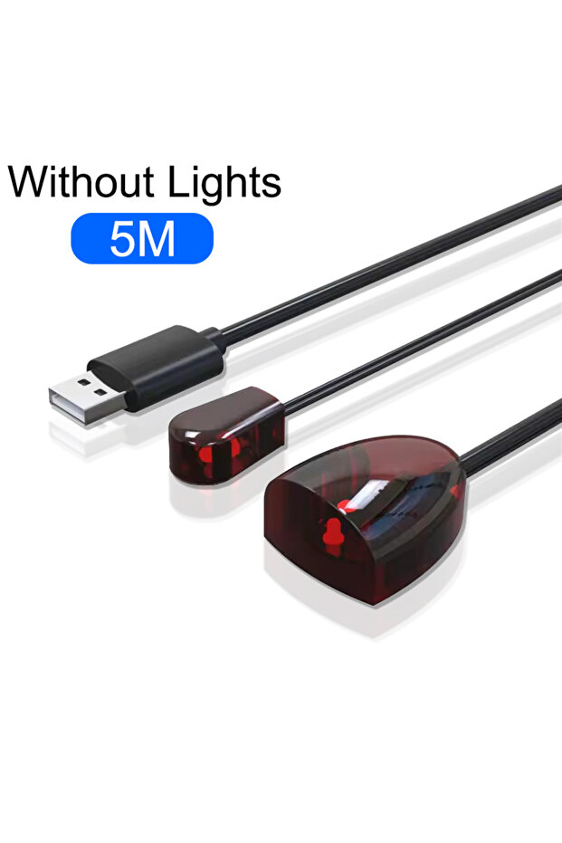 5 أمتار بدون أضواء جهاز استقبال مكرر موسع عن بعد بالأشعة تحت الحمراء محول USB جهاز إرسال ينطبق على
