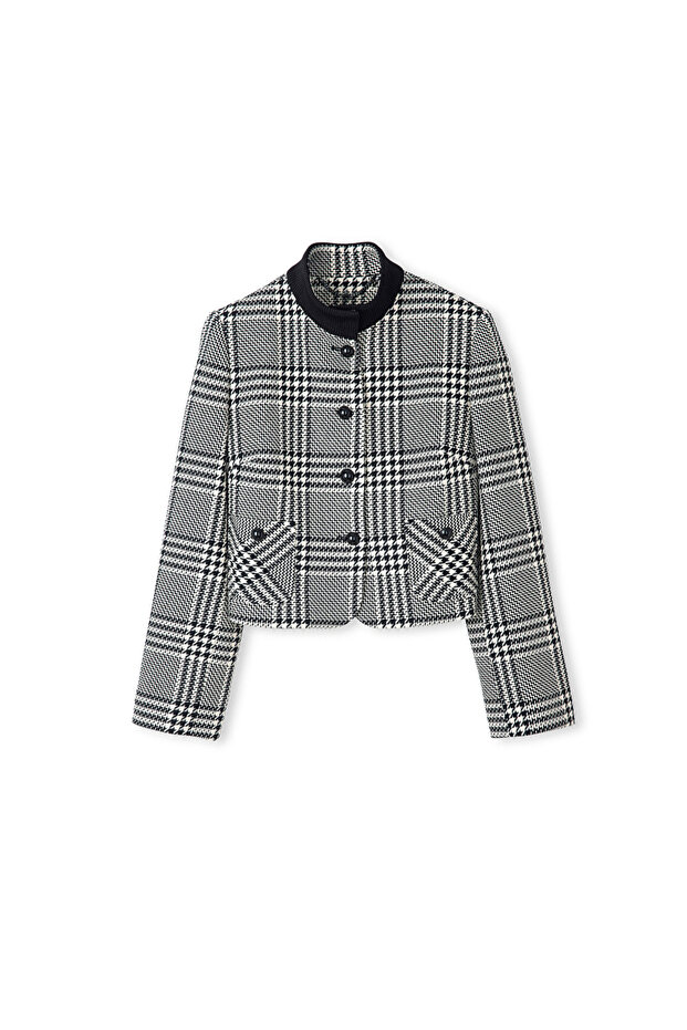 Ekose desen ceket - 3