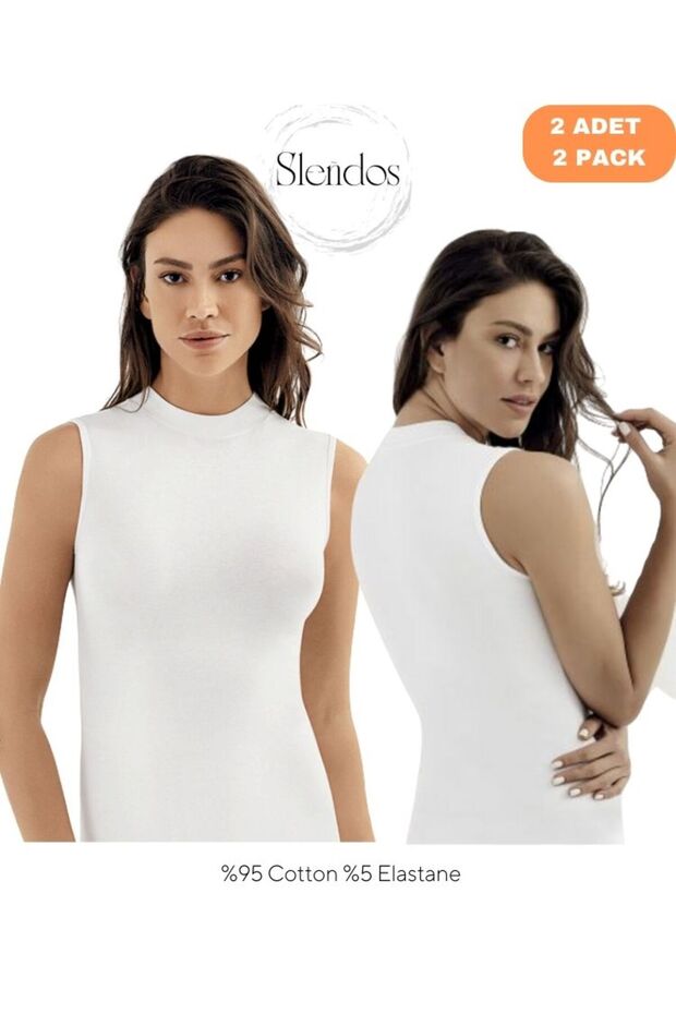 Women'S, Strap, Half Fisherman, Comfort, 95% Cotton 5% Elastane 2-Piece Bodysuit (En)