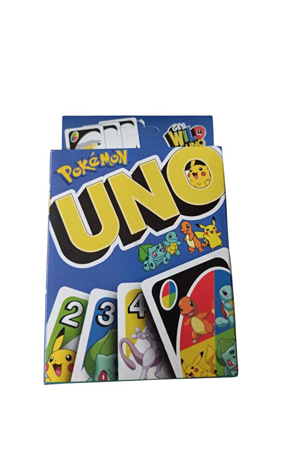 Uno Pokemon Game Cards & Cardboard Card Version