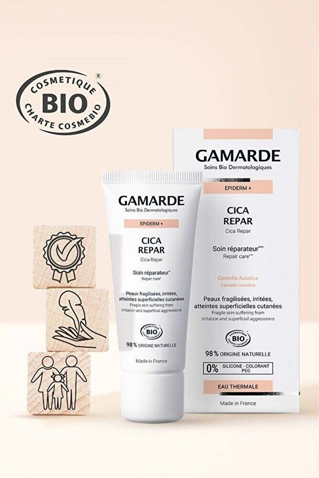 Cica Repair Cream 40ml – Certified Organic Skin Recovery Cream