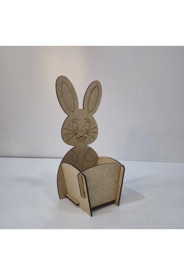 Pen Holder Rabbit Wooden Painting Set | Fun and Educational Pen Holder Making for Kids | Mdf Decorate