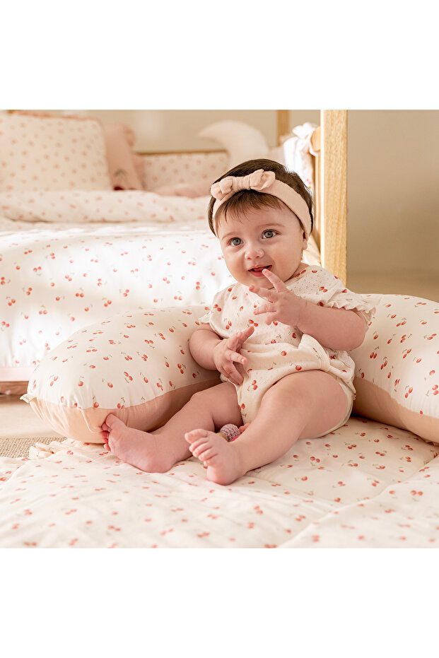 Cherry Boom Baskılı Body Vanilya - 2