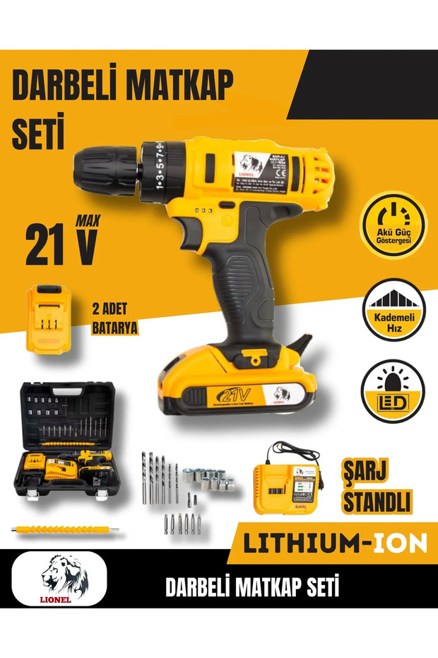 Darbeli Matkap Seti - 1