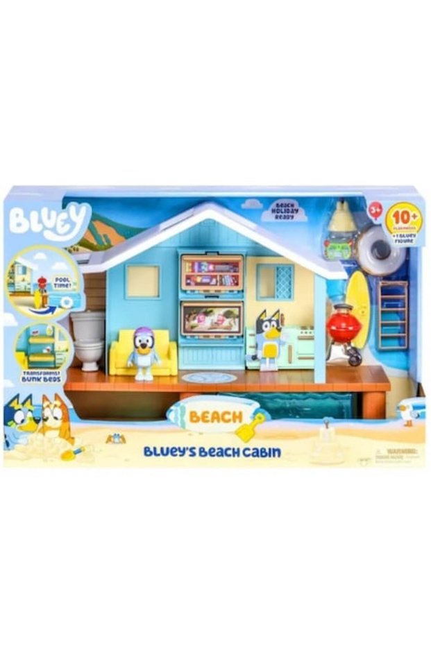 Σετ BLUEY Καμπίνα Παραλίας (90184)