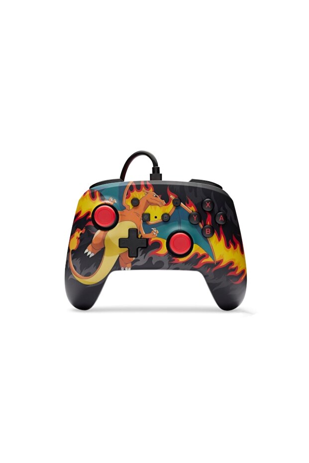 Controller Enhanced Wired Controller Charizard Firestorm - 3