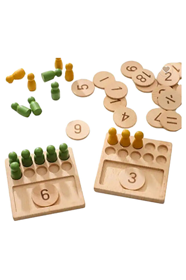 - Counting Pegs - Natural