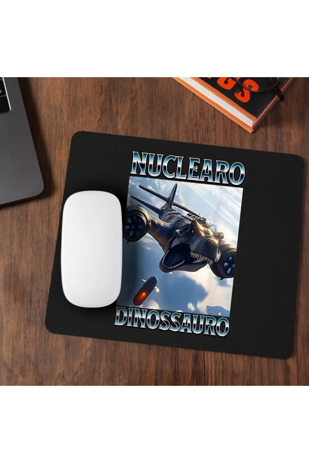 Brainrot Nuclear Dinosaur Mousepad - 1