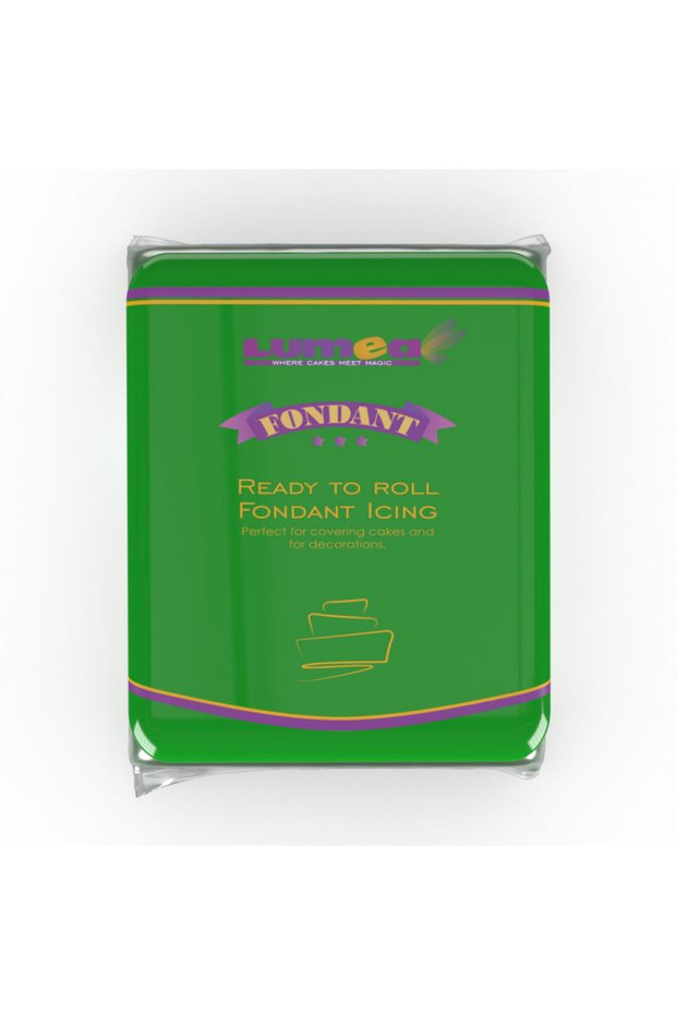 Fondant Verde Inchis, 500g -