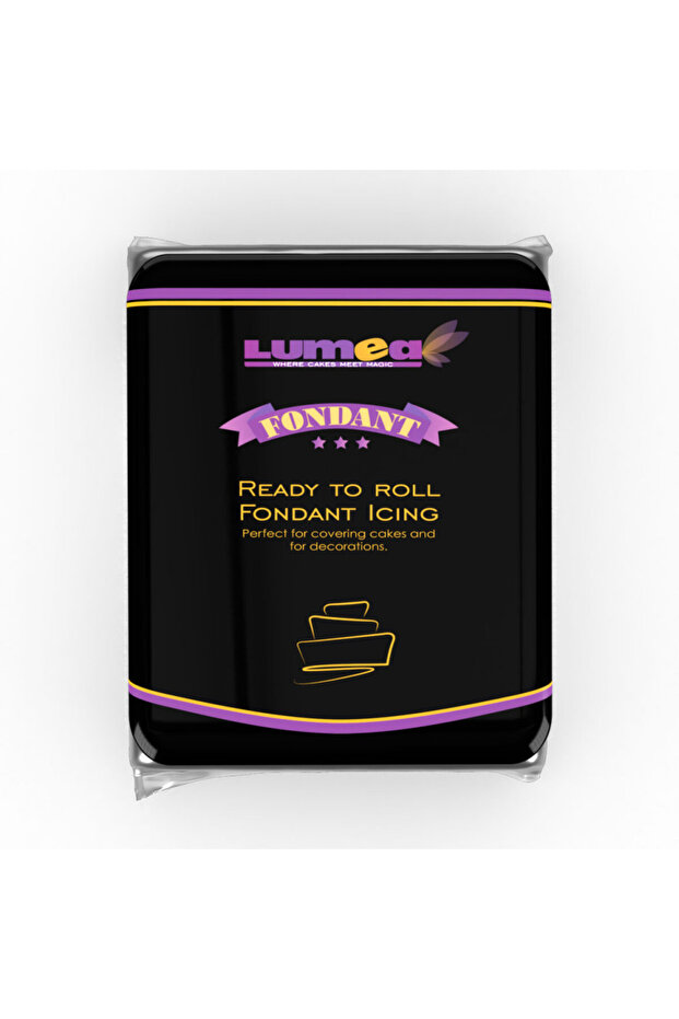 Fondant Negru, 500g - - 1