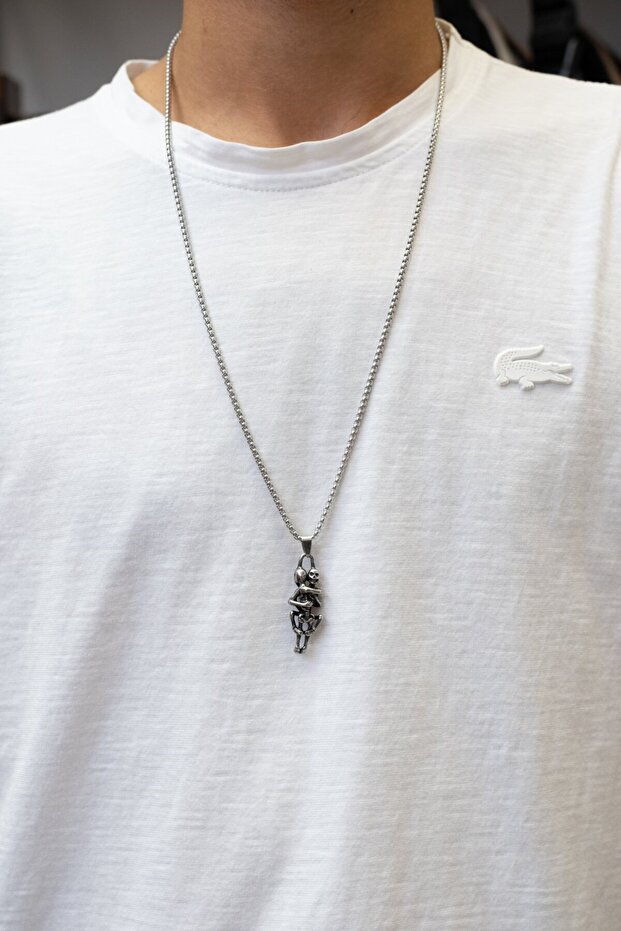 Oslove Çelik Kolye - 3