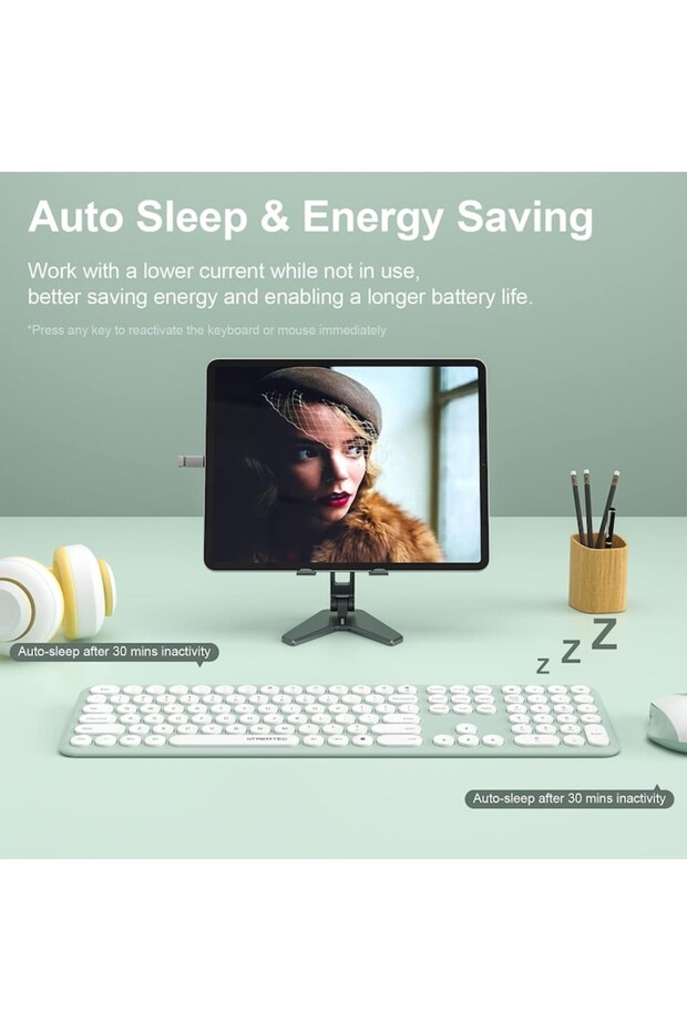 Set Tastatura si Mouse, Onix, Bluetooth, Negru/Rosu, 1600 DPI - 3