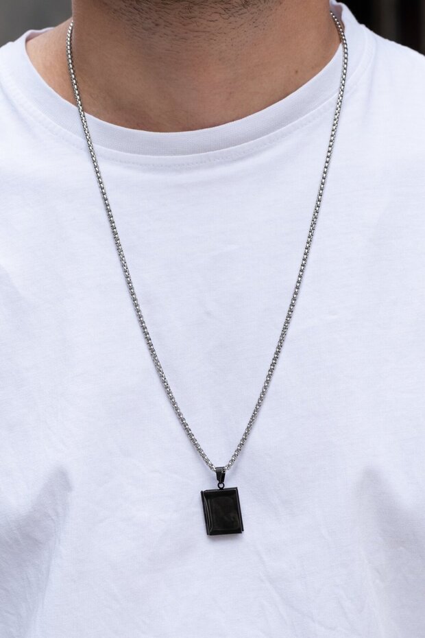 Books Çelik Kolye - 4