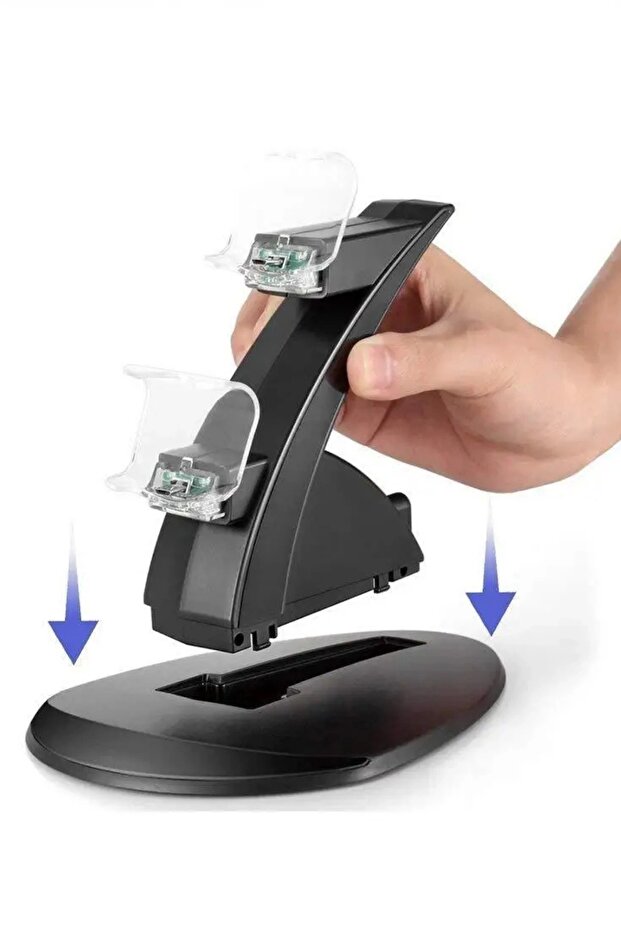 Hepu TP4-0408B PS4 DualShock Kablosuz Oyun Kolu Şarj Standı - 8