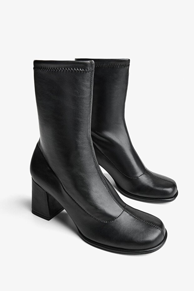 Kalın topuklu bot - 5