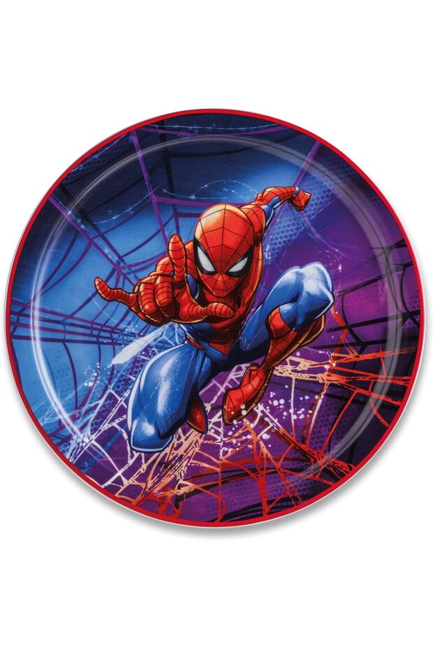 Marvel Spider-Man & Avengers Serving Plate 31 cm - Porcelain Dinner Plate