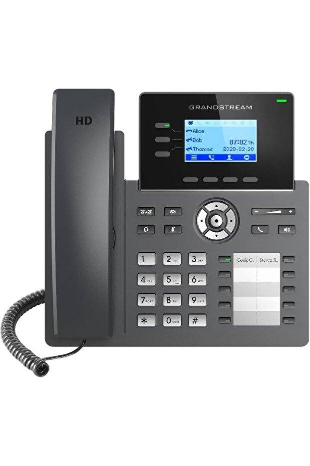 هاتف VoIP SIP، يتطلب PoE، محول الطاقة غير متضمن