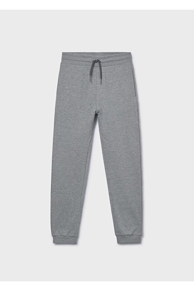 Erkek Çocuk Basic Hafif Şardonlu Eşofman Alt - 1