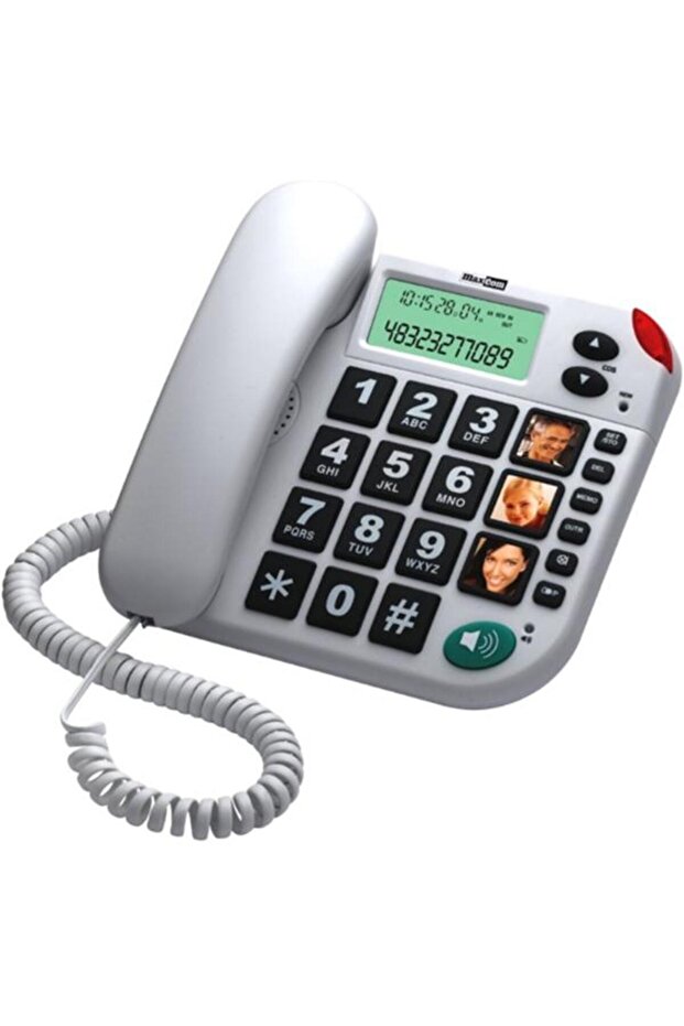 Σταθερό Τηλέφωνο KXT 480 (Λευκό) - 1