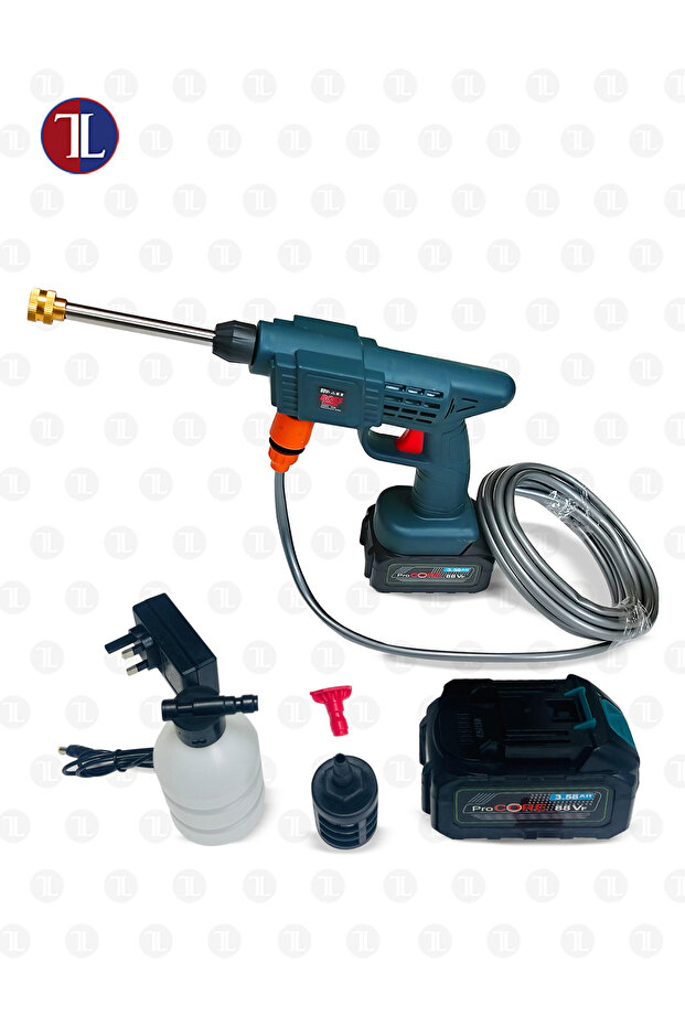 غسالة سيارات قابلة لإعادة الشحن - 2