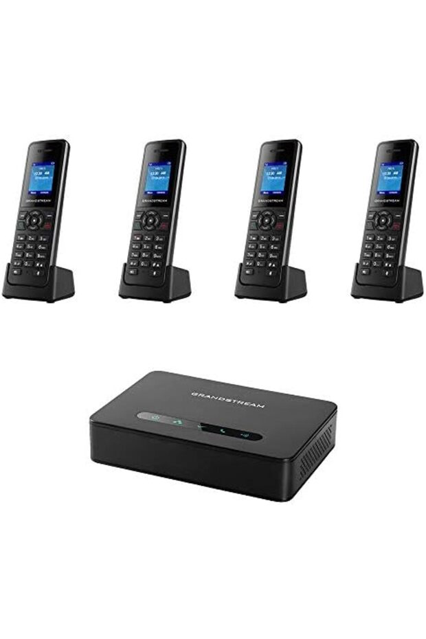 DP750 Long-range DECT Base Station + DP720 4-UNITS DECT HD Handset - 1