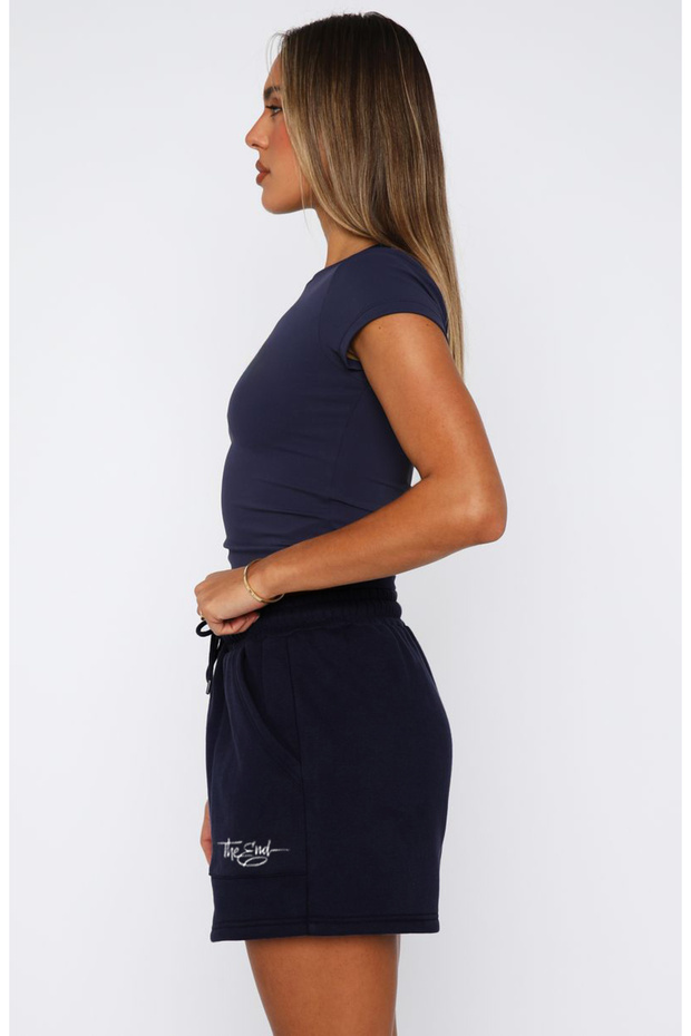 Rahat Kalıp Cepli Oversize Basic Şort – The End Street Style - 3