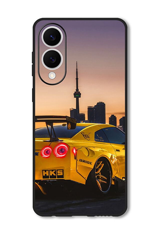 Case Compatible with Samsung Galaxy S25 Edge 6.7 Inch Protection Shockproof Bumper Cover Car (3)