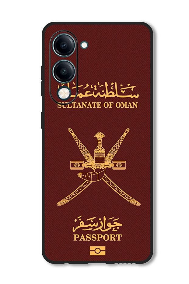 Case Compatible with Vivo Y29s Protection Shockproof Bumper Cover Oman Passport