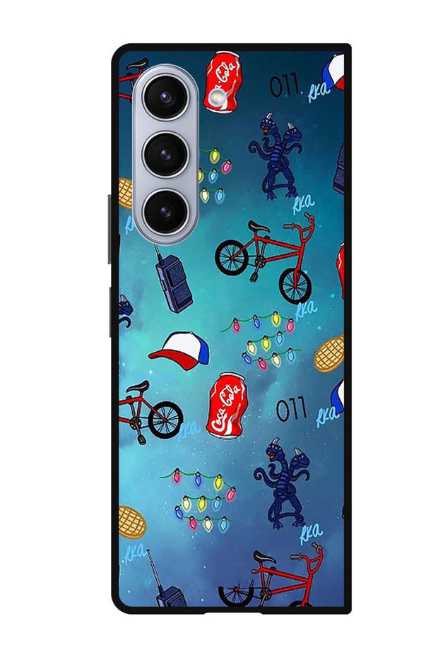 Protective Case Anti Scratch Shock Proof Bumper Cover For Samsung Galaxy Z Fold 5 Stranger Things
