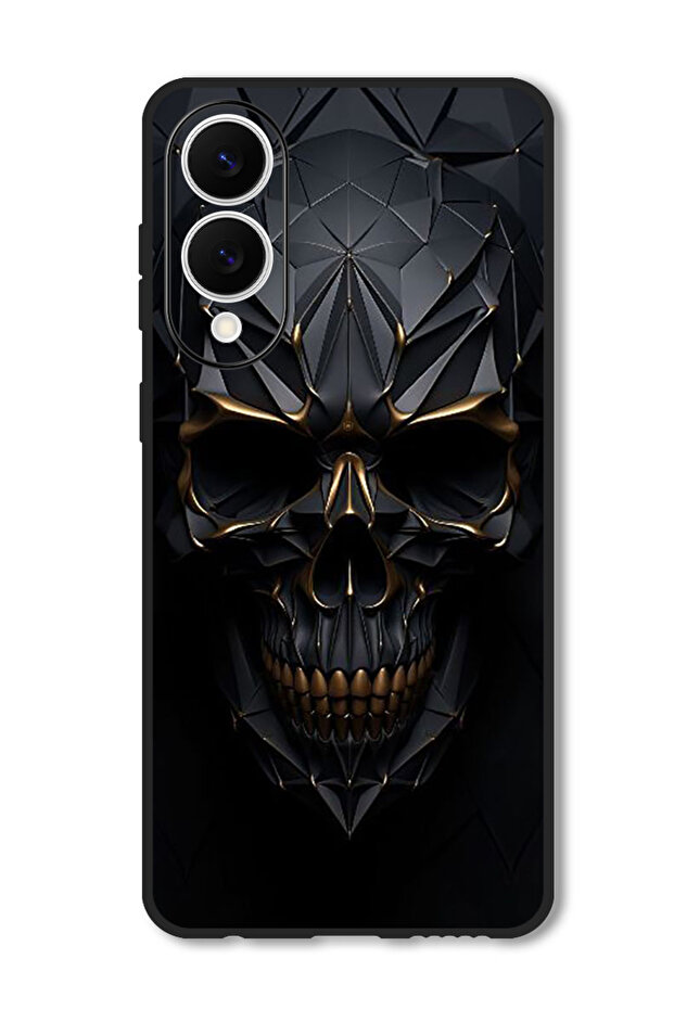 Case Compatible with Samsung Galaxy S25 Edge 6.7 Inch Protection Shockproof Bumper Cover Skull Art