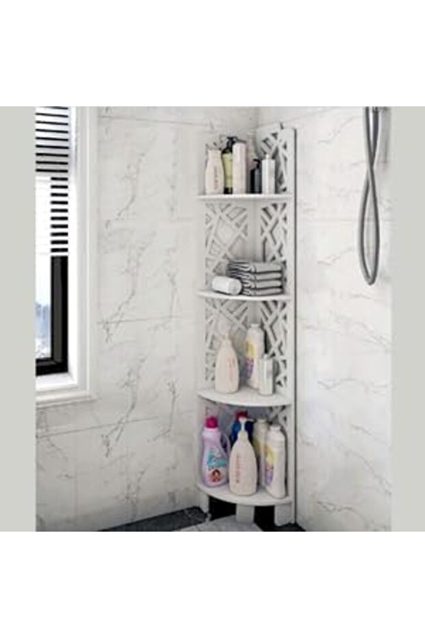 FFD Corner Shelf Bathroom Storage Organizer Bathroom Corner Stand Bathroom Corner Shelves Shower