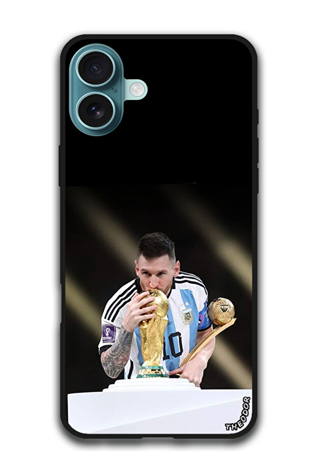Protective Case Anti Scratch Shock Proof Bumper Cover For iPhone 16 Plus (6.7)-inch Messi 1