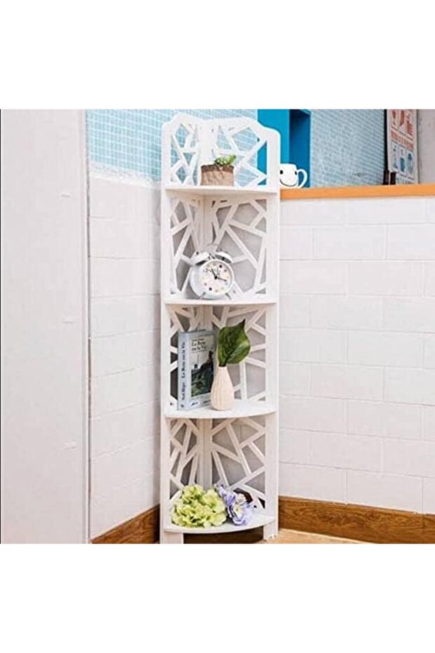 رف تخزين زاوية الحمام FFD - 5