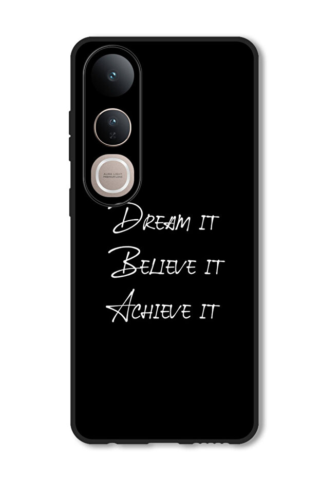Case Compatible with Vivo V50 Lite Protection Shockproof Bumper Cover Dream it