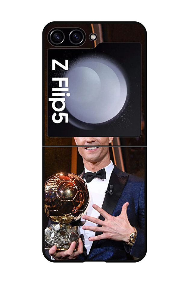 Protective Case Anti Scratch Shock Proof Bumper Cover For Samsung Galaxy Z Flip 5 Ronaldo