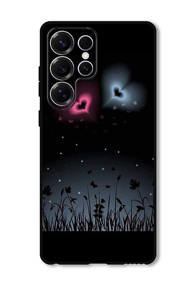 Protective Case Anti Scratch Shock Proof Bumper Cover For Samsung Galaxy S25 Ultra Two Hearts (2)