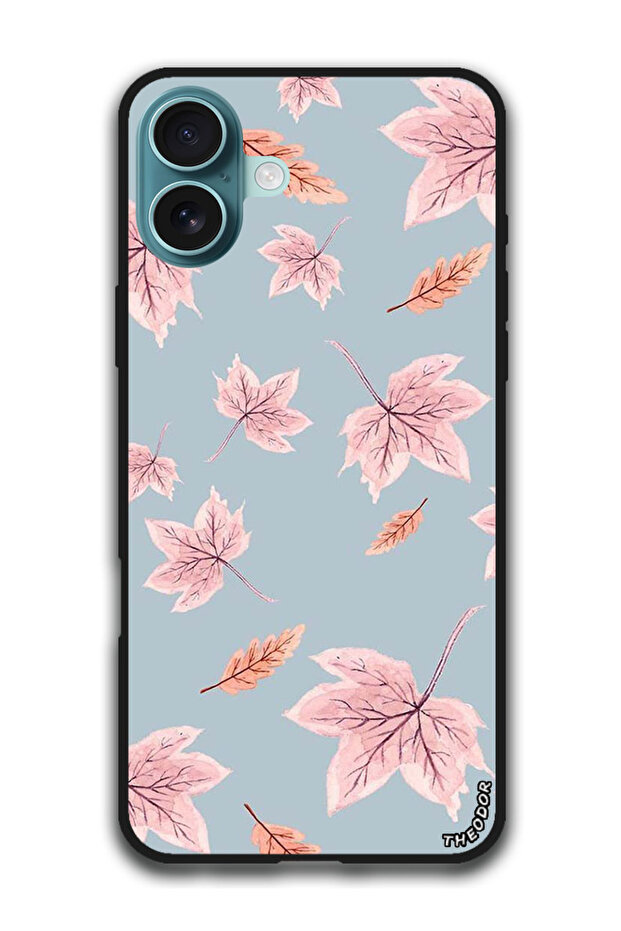 Protective Case Anti Scratch Shock Proof Bumper Cover For iPhone 16 Plus (6.7)-inch Autum Leaves