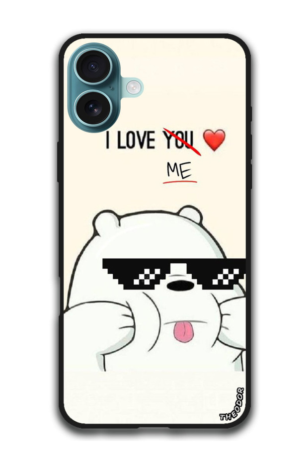 Protective Case Anti Scratch Shock Proof Bumper Cover For iPhone 16 Plus (6.7)-inch I love me