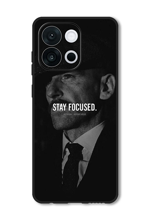 Case Compatible with OnePlus 13s 6.32 Inch Protection Shockproof Bumper Cover Stay focused