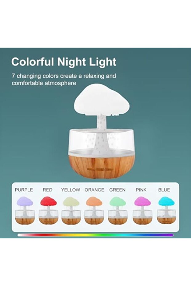 مرطب هواء "رينينج كلاود"، موزع زيوت عطرية عطرية - 2