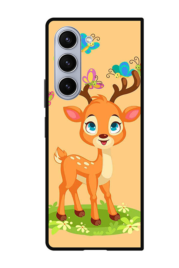 Protective Case Anti Scratch Shock Proof Bumper Cover For Samsung Galaxy Z Fold 5 Deer
