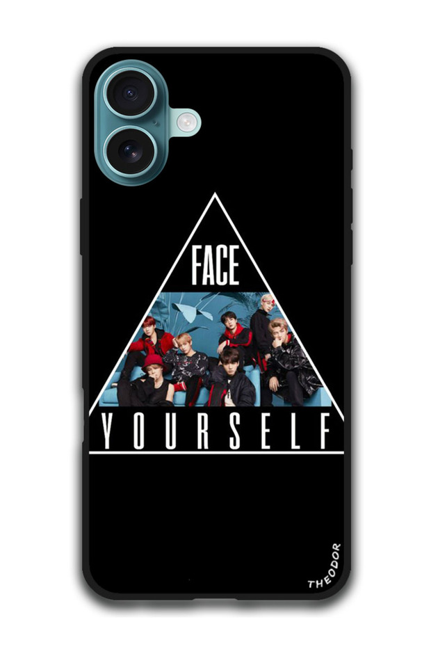 Protective Case Anti Scratch Shock Proof Cover For iPhone 16 Plus (6.7)-inch BTS face yourself