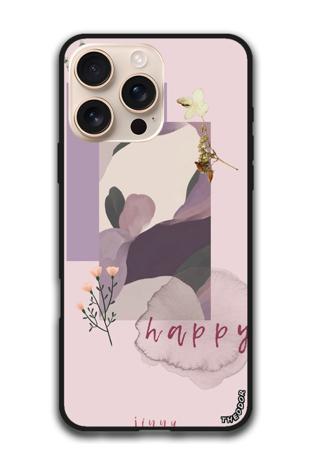 Protective Case Anti Scratch Shock Proof Bumper Cover For iPhone 16 Pro (6.3)-inch Happy