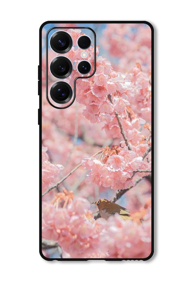 Protective Case Anti Scratch Shock Proof Bumper Cover For Samsung Galaxy S25 Ultra Pink flowers