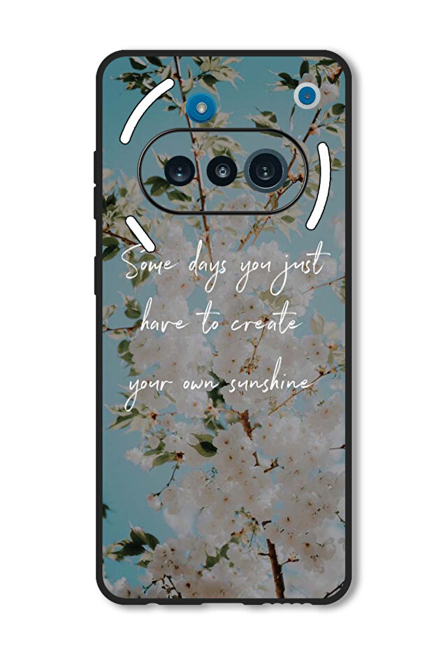 Case Compatible with Nothing Phone 3a Protection Shockproof Bumper Cover Create your sunshine