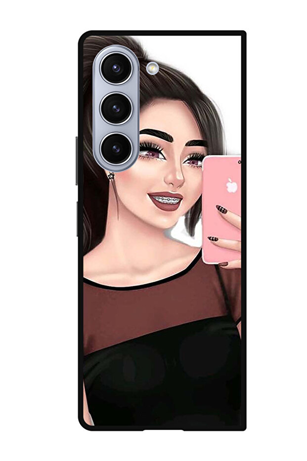 Protective Case Anti Scratch Shock Proof Bumper Cover For Samsung Galaxy Z Fold 5 Making Selfi