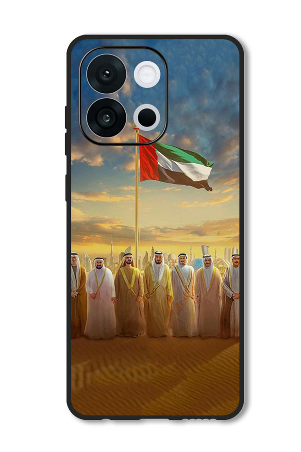 Case Compatible with OnePlus 13T 6.32 Inch Protection Shockproof Bumper Cover Uae Flag Uae Rulers