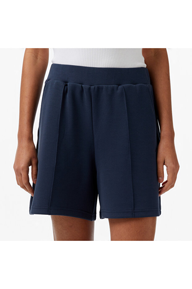 Kadın Lacivert Regular Fit Şort - 4